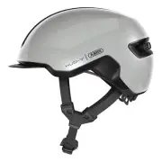 Abus Hud-Y Helmet - Large - 59 - 62cm - Race Grey 952074