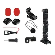 Universal Multi-joint Helmet Mount for Action Cameras