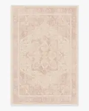200' x 290' | Machine Washable Runner Rug | Kid & Pet Friendly | Indoor Rug | Kamran Soft Pink Rug | Ruggable