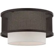 Livex Lighting 41207-07 Braddock Flush Mount Bronze