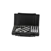Titan 68201 22 Piece Metric 3/8" Drive Socket Set