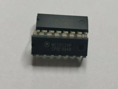MC10124P MOTOROLA PDIP 16 PIN X 100 PCs. MC10124
