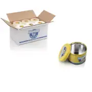 Howies Hockey Stick Tape White Cloth / Clear Shin (15ea) - 30 pack With Tin