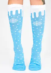 Special Snowflake Knee High Socks