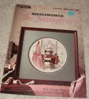 Leisure Arts 'The Seamstress' Counted Cross Stitch Pattern - New