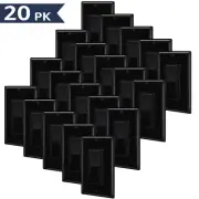 20PK Black Dimmer Light Switch LED CFL 3-Way LED Incandescent ETL