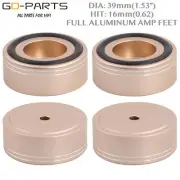 39mm Full Aluminum Isolation Damper Pad Stand Feet Hifi Speaker AMP Turntable CD