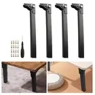 Cleverly Designed Space Efficient Folding Table Legs with Security Locks