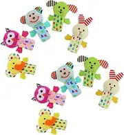 Educational Storytelling Toys Pcs Animal Finger Puppets Set Soft Plush Boys and Girls Finger Dolls for Toddlers Play