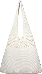 [YeeHeen] Crochet Bags for Women Mesh Beach Tote Bag Knit Shoulder Bag