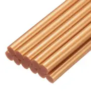 12pcs Mini Hot Glue Sticks for Glue Gun 0.27"x4" Metallic Gold