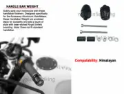 Genuine Royal Enfield Himalayan Handle Bar Weights