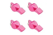 4PK Fox 40 Summit Pearl Whistle Outdoor Coaching Training Sports Accessory Pink
