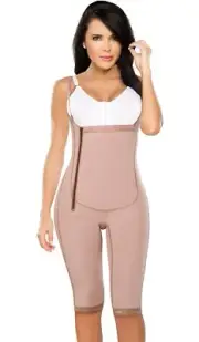 COLOMBIAN GIRDLE FAJAS D'PRADA 11021 OPEN BUST BODYSUIT REDUCER