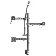 Mount-It! All-In-One Studio Setup Single Monitor Mount | Fits 17"-32" Screens