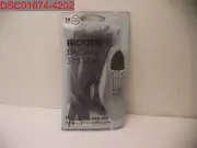 Hickies Unisex Adult Navy No-Tie 14 Elastic Shoelaces, One Size 854384006529