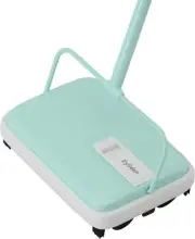 Eyliden Carpet Sweeper, Mini Size Lightweight Hand Push Sweepers Mint