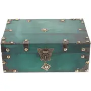 Wooden Jewelry Holder Trinket Case Boxes Storage with Lids Child