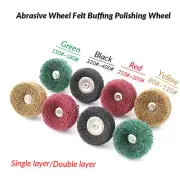 Abrasive Wheel Buffing Polishing Set For Dremel Rotary Tool Bit Accessories Kits