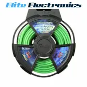 MAXCOR MX1412G 14 AWG GAUGE 12M METER GREEN SPEAKER CABLE WIRE SOFT TOUCH FLEX