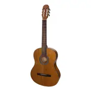 Sanchez Full Size Student Acoustic-Electric Classical Guitar with Pickup and Gig Bag (Acacia)