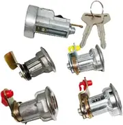 Lock Cylinder for Toyota Corolla, Ignition Cylinder Lock with Keys 69005-12330