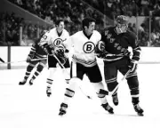 Anders Hedberg Of The New York Rangers 1980 Old Ice Hockey PHOTO 2