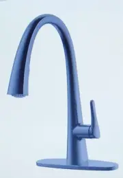 Windon Bay Chesapeake Pull-Down Sprayer Kitchen Faucet in Matte Black W1151MB