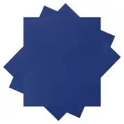 3PCS Heat Transfer Vinyl, Sapphire Blue 12" x 10" HTV Iron-on Vinyl Sheet