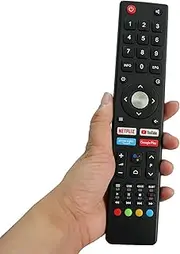 Replacement Remote Control for JVC RM-C3367 LT-50KC508 50" Smart 4K UHD Android TV [ No Voice Function]