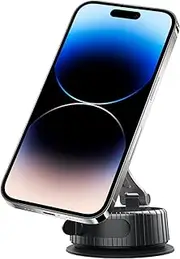 Vacuum Phone Holder, Vacuum Suction Phone Holder | Magnetic Suction Compaction Phone Holder,Foldable Rotating Car Accessories Portabl Phone Stand