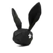 [Simone Rocha] Simone Rocha SIMONE HARE COIN PURSE BAG CHARM ONE SIZE BLACK