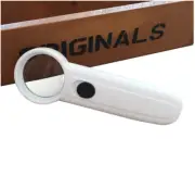 15X Lighted Magnifying Glass Hand Held Reading Map Magnifier