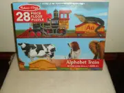 Melissa & Doug Alphabet Train Floor Puzzle 2362 10 feet Long New Factory SEALED
