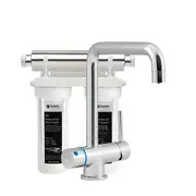 PURETEC ESR2 Tripla T5 Three-Way Kitchen Mixer Tap With Under Sink UV Filter System for Rainwater