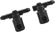 Windshield Wiper Wash Nozzles Windscreen Wiper Washers Nozzles, Compatible for/Drivers Needing Reliable Rain Dust Cleaning