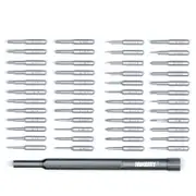 49 in 1 Mini S2 Precision Screwdriver Bits Set with Magnetic Driver Bits for Phone Digital Electronics Disassembling