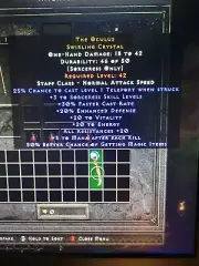 Diablo 2: Resurrected / Oculus Swirling Crystal (Xbox or PC)
