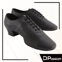 在飛比找momo購物網優惠-【D.Passion】206H 黑牛 1.5吋 男 拉丁舞鞋