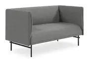 DD Noor Low Back Fabric Upholstered 2 Seater Lounge