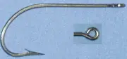 Mustad 3407DT # 7/0 100CT Tinned Oshaughnessy Hook