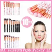 Professional Makeup Brush Set Foundation Blusher Cosmetic Make-up Brushes 10pcs