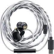 MOONDROP CHU II DSP Headphones High Performance Dynamic Driver USB-C in-Ear Monitors Type-C with Microphone Earphone