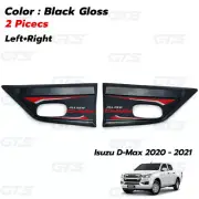 For Isuzu D-Max Spark Cab 2020 22 Black Side Vent Fender Indicator Hole Cover (for: Isuzu)