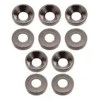 10Pcs Aluminum Alloy Countersunk Washer Multicolour Washers for Screw Bolt