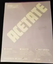 Vintage - ProArt - Acetate Pad .005 - Wet Media - 19" x 24" - 12 Sheets - New