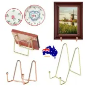 Smooth Iron Display Stand Metal Frame Holder Easel Plate Photo Picture Bracket