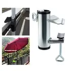 Adjustable Patio Umbrella Holder Sun Shade Support for Boats Pool Deck
