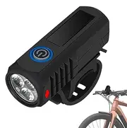 USB Rechargeable Bikes Light – Bright LED Headlight, Strong Light Modes | Lightweight Portable Cycling Safety Light | Night Riding Waterproof Headlamp for Outdoor Sports, Mountain & Road Bikes