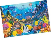 Melissa + Doug - Underwater Ocean Floor Puzzle (48 Pieces, 2 x 3 feet)